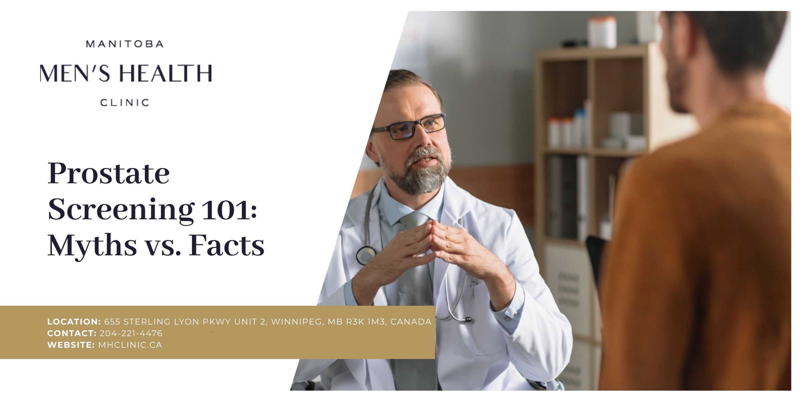 Prostate Screening 101 Myths vs. Facts